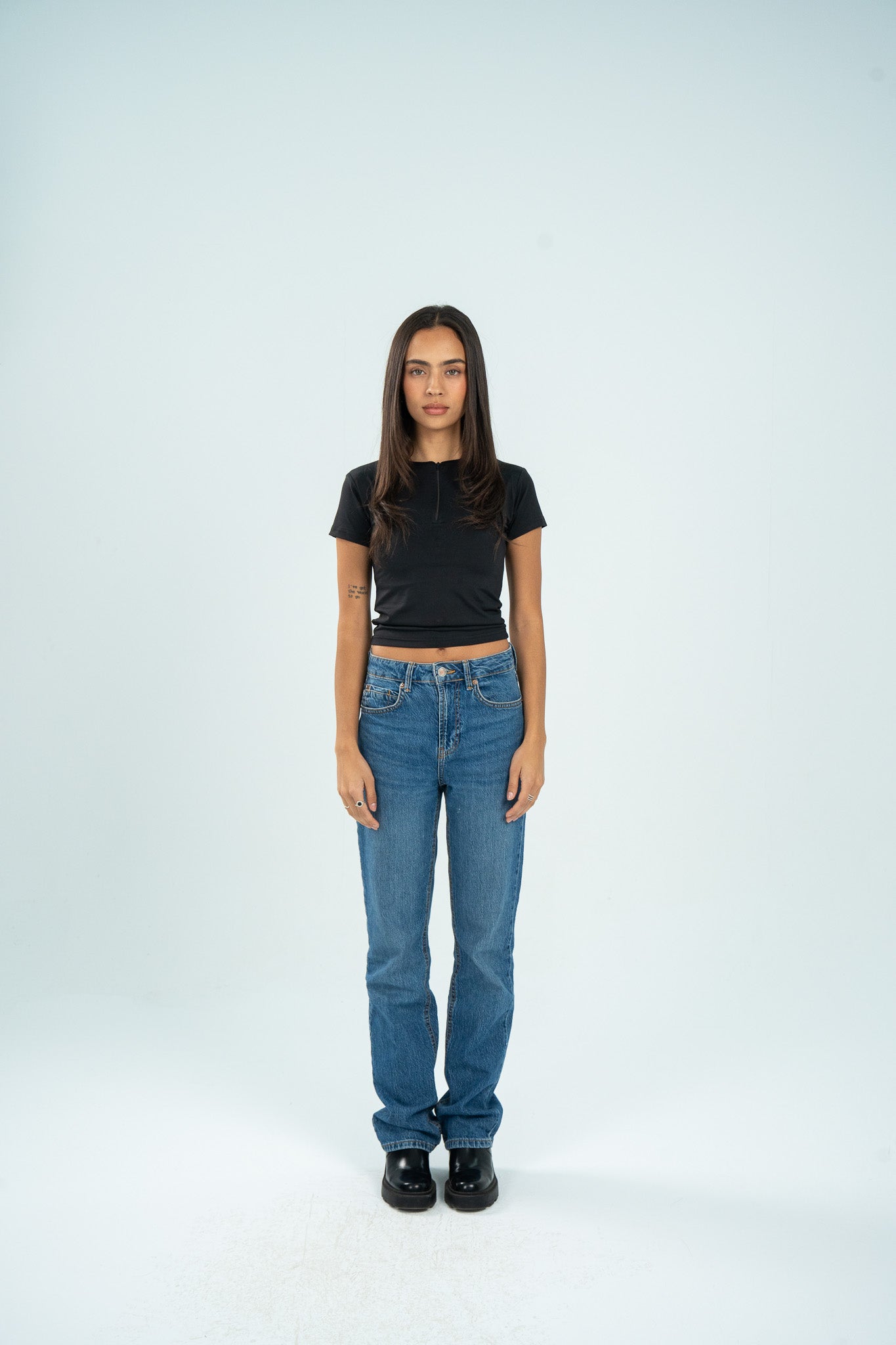 Zipper Short Sleeve
