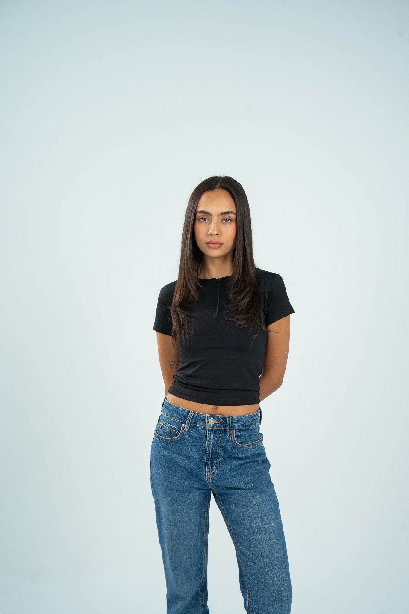 Zipper Short Sleeve