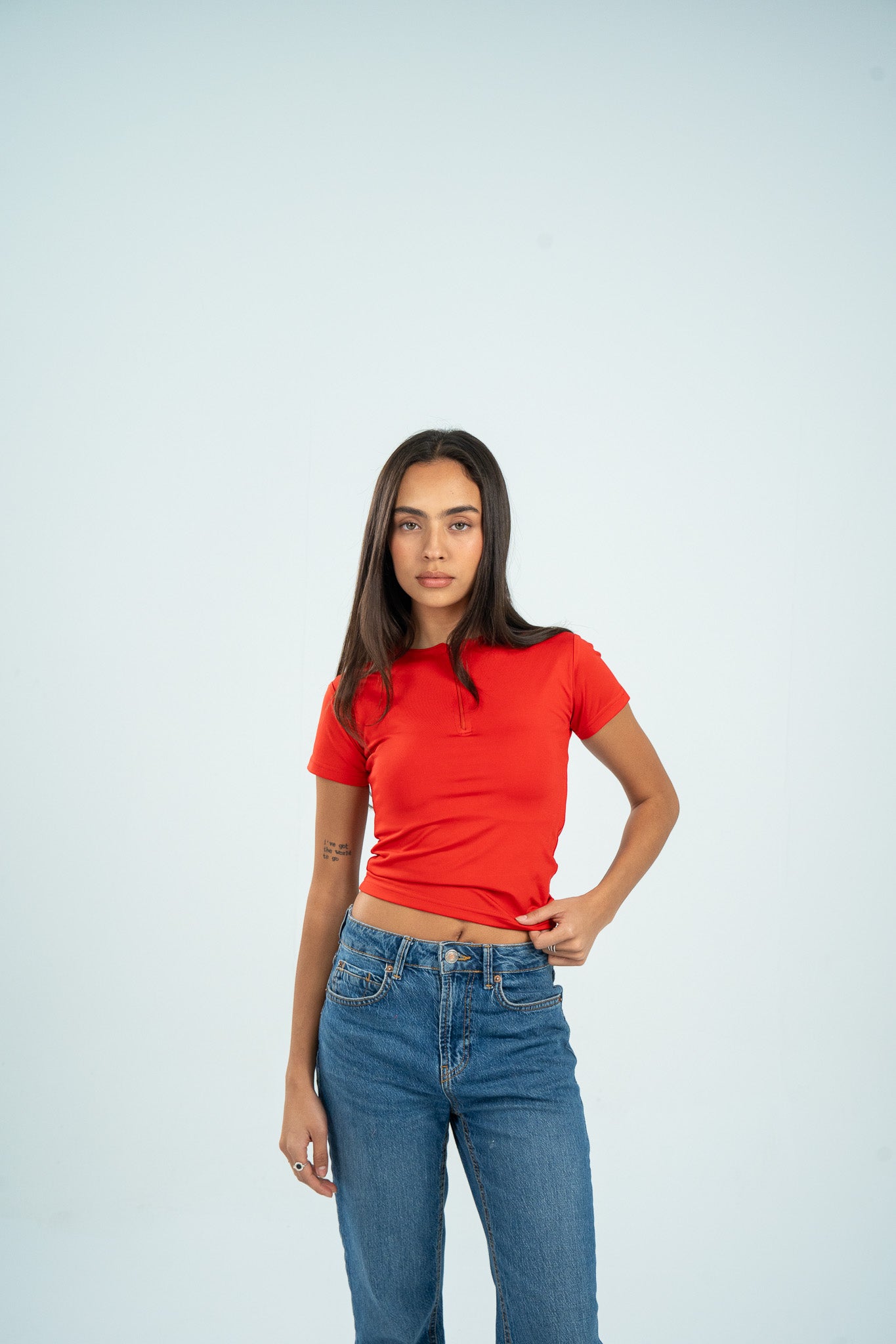 Zipper Short Sleeve
