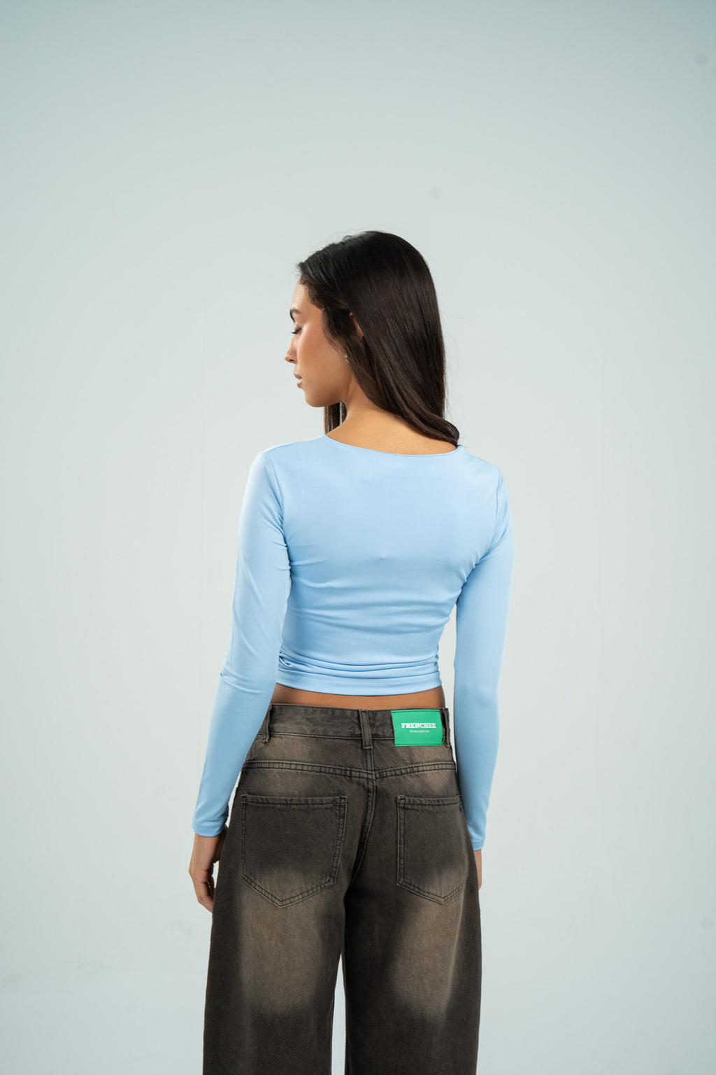 Square Neck Long Sleeve