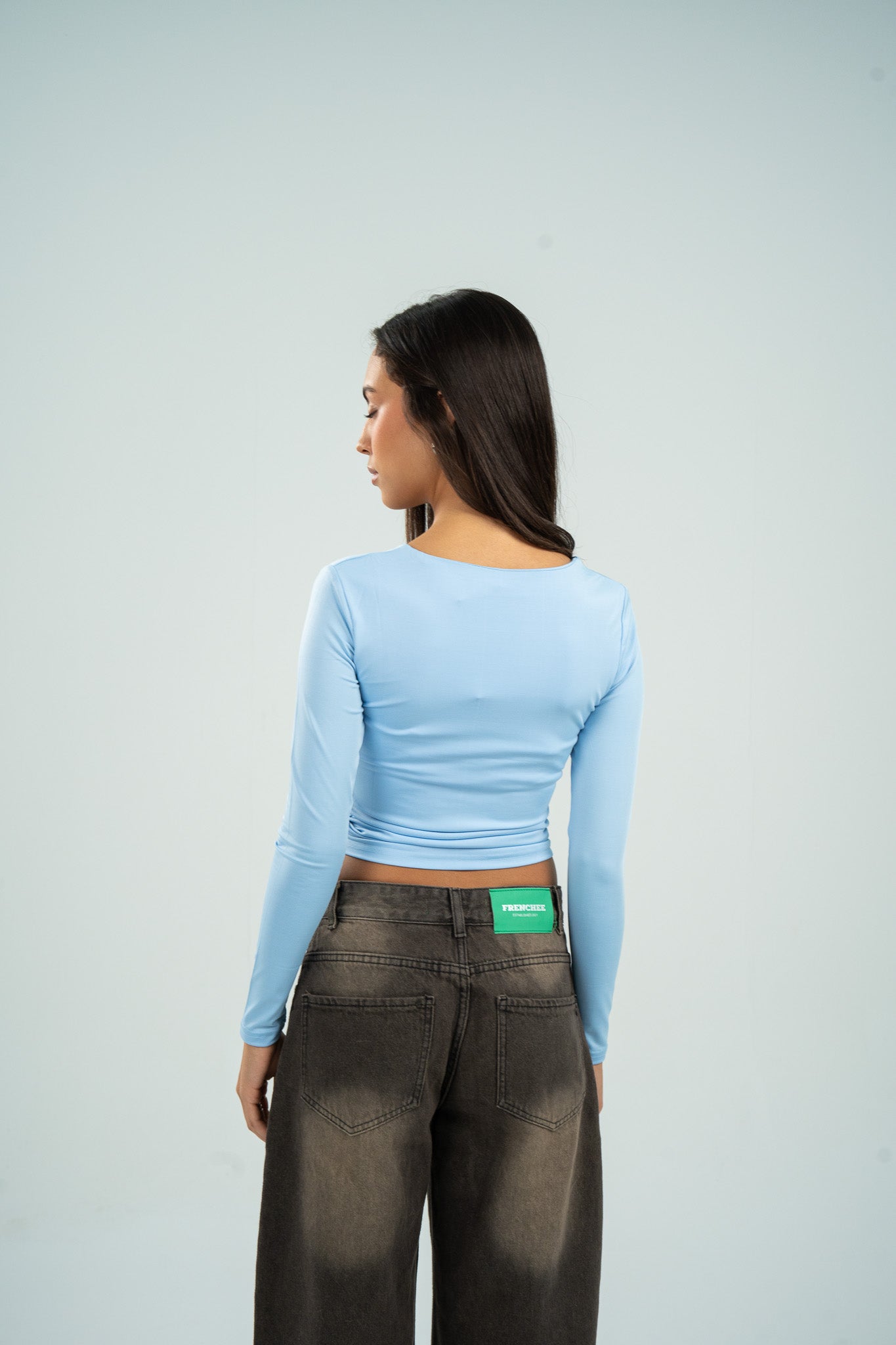 Square Neck Long Sleeve