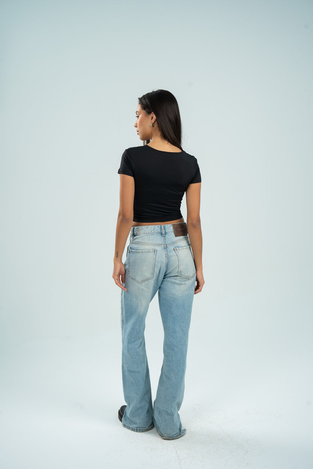 Wide Neck Short Sleeve