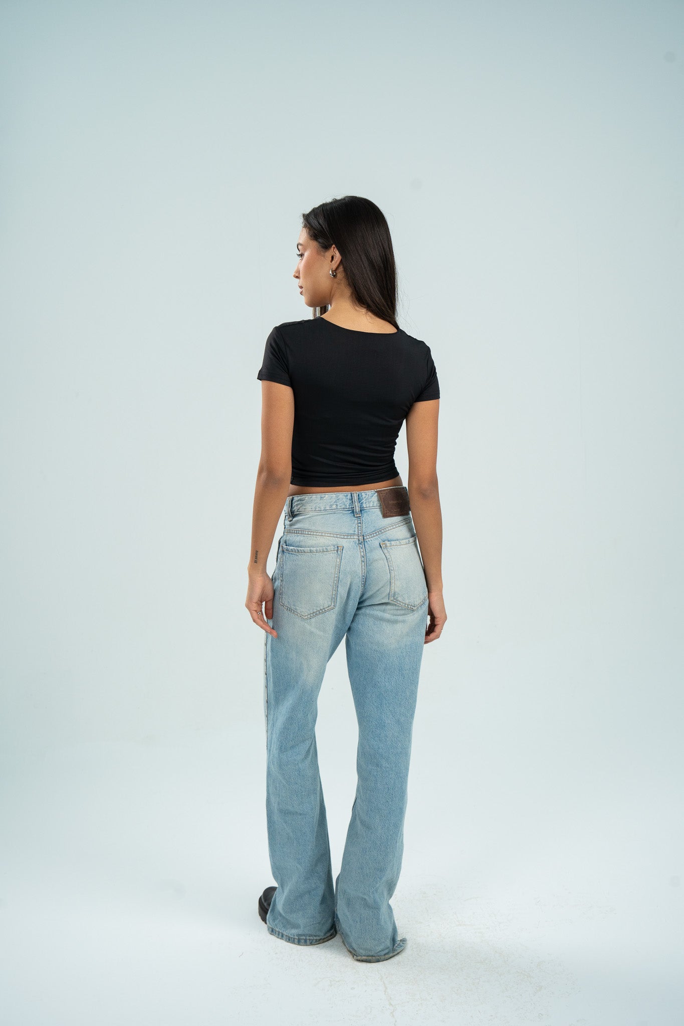 Wide Neck Short Sleeve